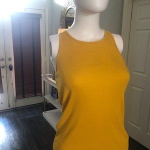 Anthropologie SMALL razor back tee shirt